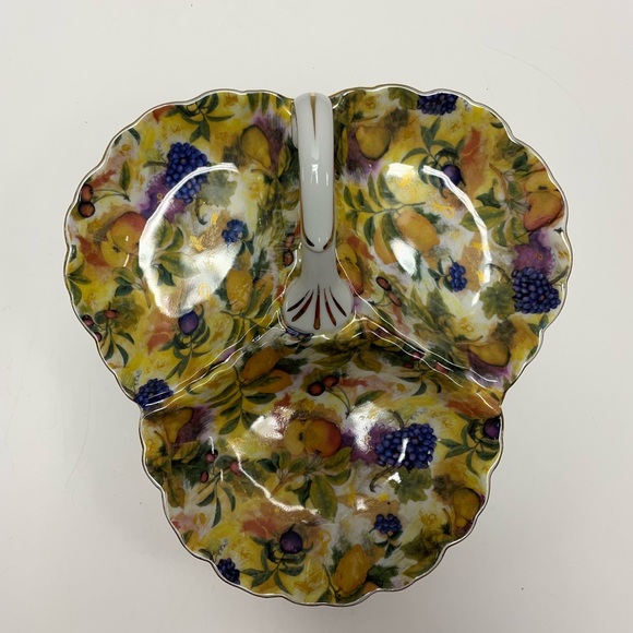 Vintage Royal Danube Divided Dish with Handle - Picture 4 of 14